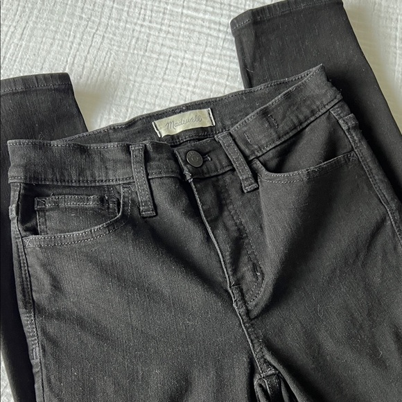 LIKE NEW • Madewell Roadtripper Skinny Jeans in Bennett Black • Women’s Size 25 - Picture 7 of 16